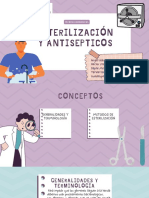 Técnicas quirúrgicas: Esterilización y antisépticos