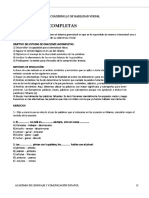 Actividades de Habilidad Verbal PDF