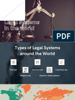 Legal systems in the world- Пригара 41ая