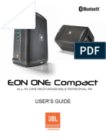 JBL EON ONE Compact User Guide EN