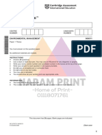 Environmental Management 0680 JUNE 2020 QP MS PAPER 1 2 PDF