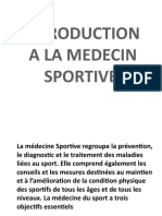 Introduction A La Medecine Du Sport
