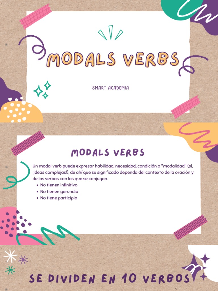 Verbos Modales en Inglés: Guía Completa | PDF | Verbo | Sintaxis