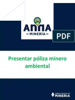 Abc Presentar Poliza Minero Ambiental
