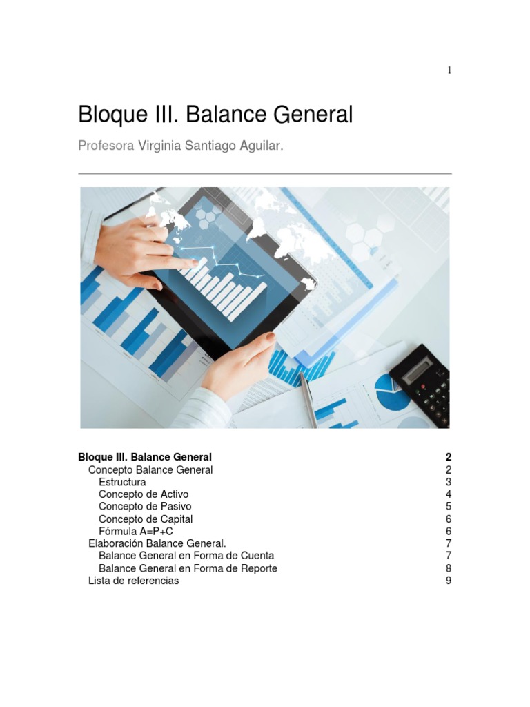 Conceptos Clave del Balance General | PDF | Contabilidad | Hoja de balance
