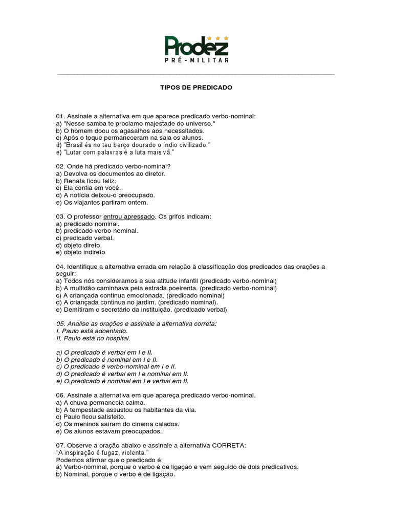 exerc-cios-13-tipos-de-predicado-1-1-pdf-download-gr-tis-pdf