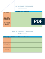 Ficha de Control de Exposiciones: FECHA: C