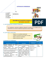 E1 A5 SESION MAT Describimos La Posición de Algunos Objetos