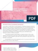 Lakbay Sanaysay Pictorial Essay