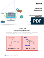 Tarea Unidad 4 Radicación y Pote PDF