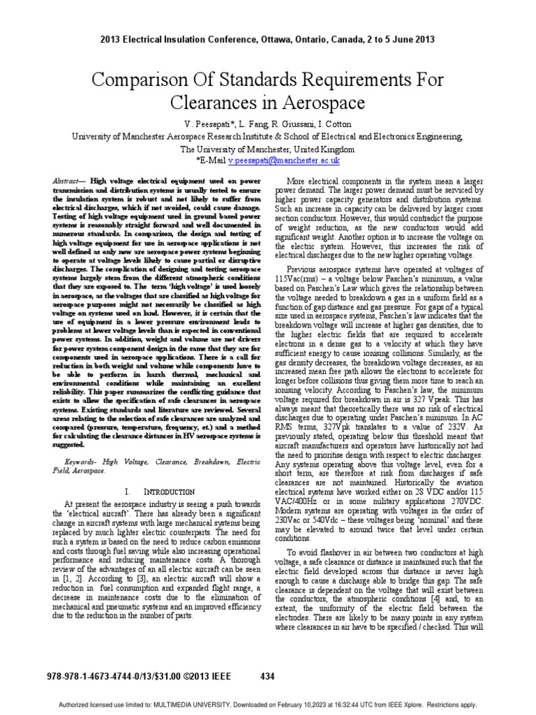 AEROSPACE REQUIREMENTS intelligence overview