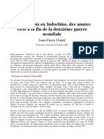 PDF Les Francais en Indochine Des Annes 1830 A La Fin de La Deuxieme Guerre Mondiale