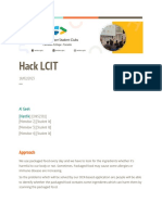 Project Proposal - Hack LCIT - GDSC
