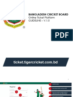 Guidline About How To Purchase A Online Ticket From BCB Website.
