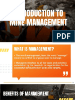 Mine Managment PDF