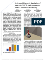 Mechatronics Design and Kinematic Simulation of UTP-ISR01 Robot With 6-DOF Anthropomorphic Configuration For Flexible Wall Painting