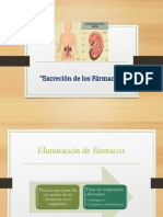 Excreción de Farmacos