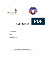 Format Baru Fail Meja Kementerian Pelajaran Malaysia 2012