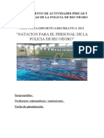 Propuesta Pileta de Natacion