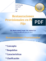 Restauraciones Provisionales