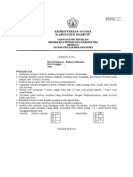 Soal Ujian BHS Indonesi 2021