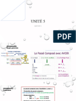 Unité 5-Passé Composé Avoir