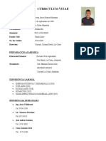 CV Jerson Josué Álvarez Hondureño