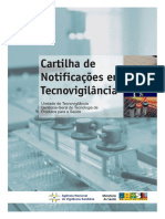 Cartilha de Notificações em Tecnovigilância PDF