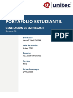 Portafolio Estudiantil PDF