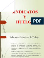 Sindicatos Y Huelga