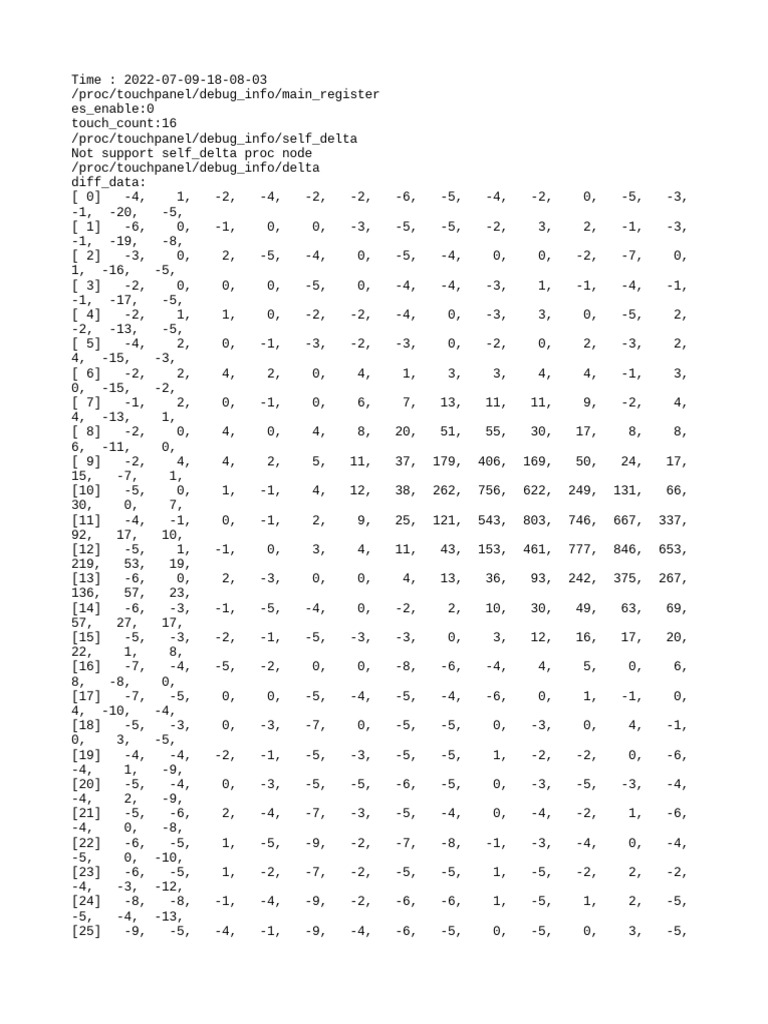 TP Debug Info | PDF | Data | Software Development