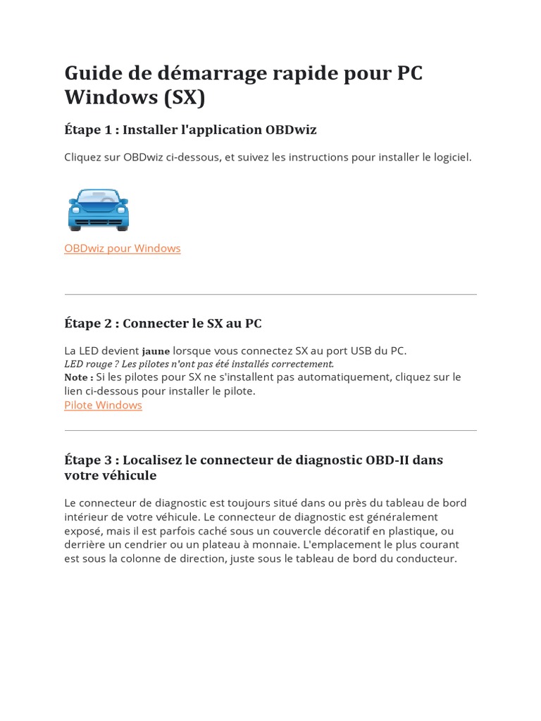 Windows PC Quick Start Guide (SX) PDF | PDF | Démarrage d'un ordinateur ...