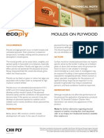 ECOPLY.V1.0420 - Moulds On Plywood - Technical Note