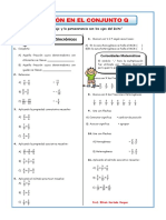 (.Adición de Fracciones para Segundo de Secundaria PDF