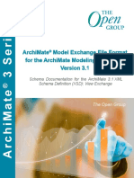 Archimate Model Exchange File Format For The Archimate Modeling Language