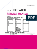LG Refrigerator Service Manual Guide