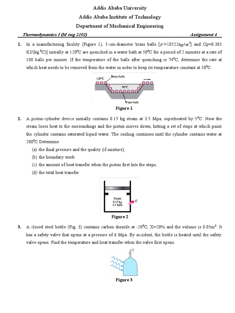 Assignent 4 | PDF | Steam | Heat Transfer
