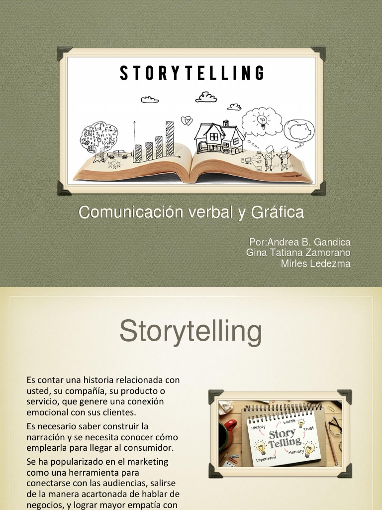 Estrategias de Storytelling en Marketing | PDF | Cuentacuentos | Marca