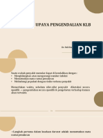 Pertemuan 3 Upaya Pengendalian KLB