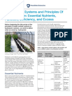 Hydroponic System Plant Nutrition PennState