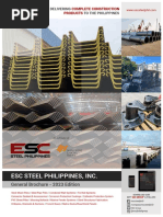 ESC Steel Philippines Inc Catalogue