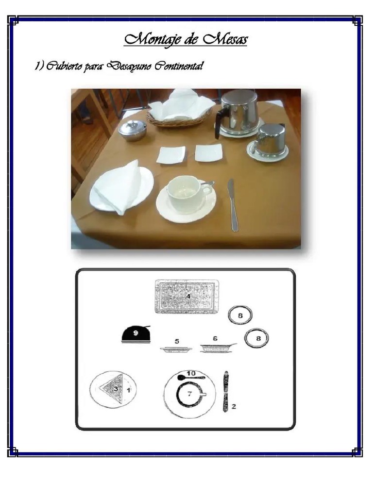 Armado De Mesa 1 Pdf