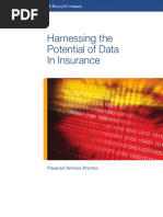 Harnessing The Potential of Data in Insurance