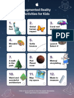 AR Activities For Kids PDF