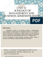 Management Sociology: Analyzing Organizational Issues Through a Sociological Lens