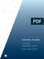 Australia Awards Vietnam Annual Plan 2014 15