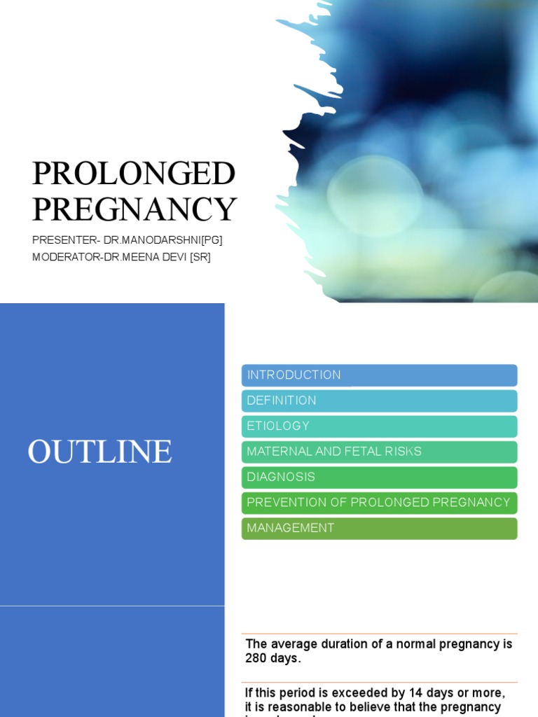 Prolonged Pregnancy Pdf Childbirth Pregnancy
