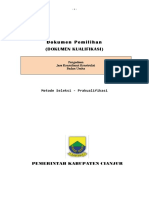 MDP Kualifikasi Konsultan Pengawasan Teknis Pembangunan SDN Ibu Jenab I PDF