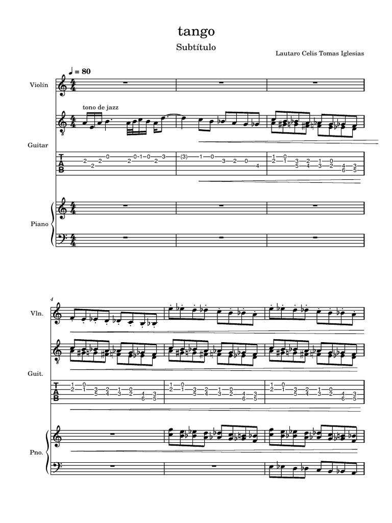 Séquence Tango Pdf _ Projet Danse Tango 4Ème – TEDG