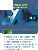 9 Durkheim and Functionalism